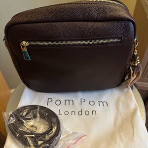 Pom Pom London City Plus Bag Chocolate